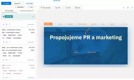 Clarity: šikovný nástroj pro vyhodnocení chování návštěvníků vašeho webu