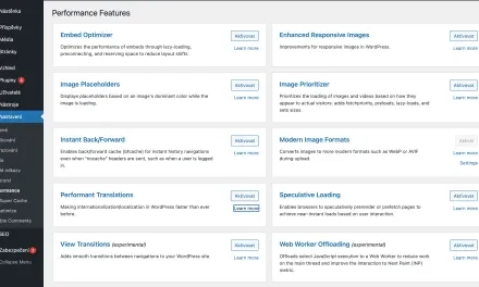 Performance Lab: konverze obrázků do WebP a AVIF a další rychlostní optimalizace WordPressu Performance Lab: konverze obrázků do WebP a AVIF a další rychlostní optimalizace WordPressu
