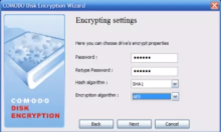 Jak zašifrovat disk pomocí Comodo Disk Encryption