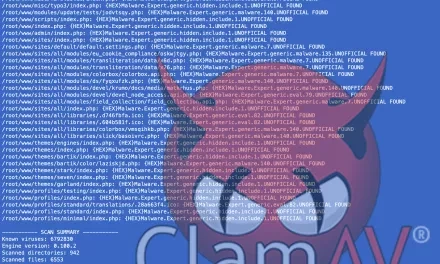 Jak zdarma kontrolovat napadení webů pomocí ClamAV