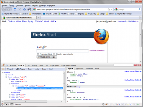 Webový prohlížeč Firefox