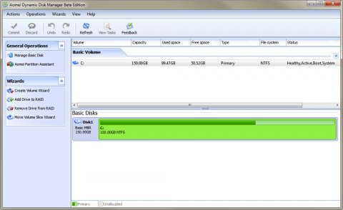 Aomei Disk Manager