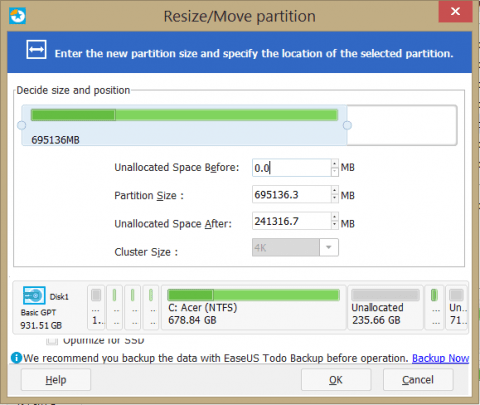 EASEUS Partition Master 17.8.0.20230612 download the new version