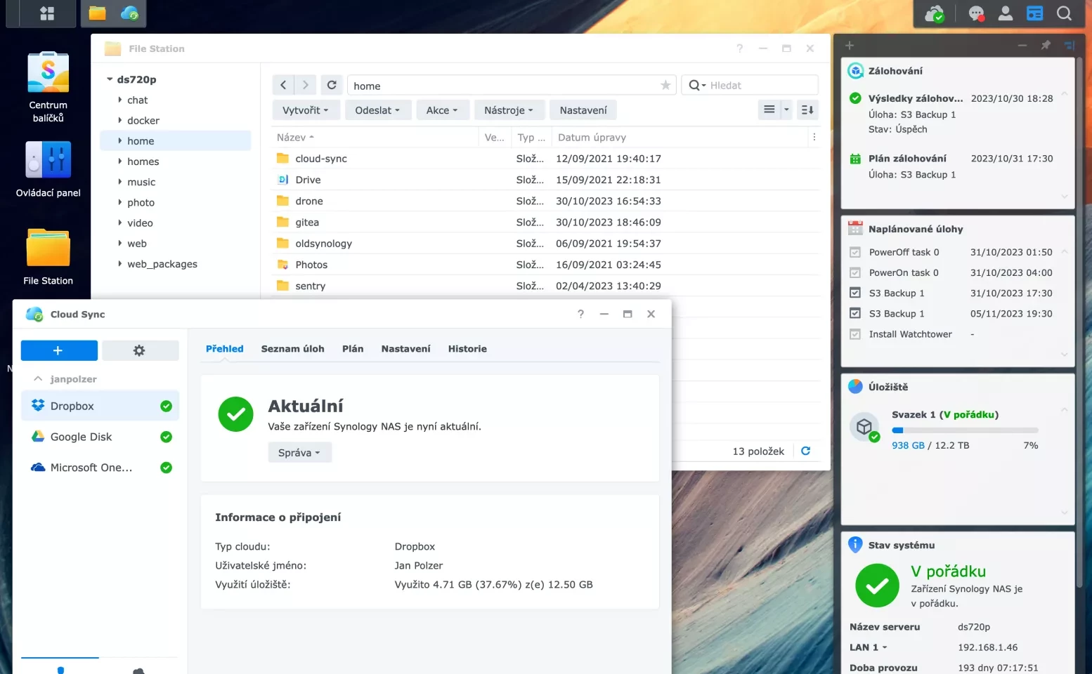 Synology DiskStation Manager (DSM)