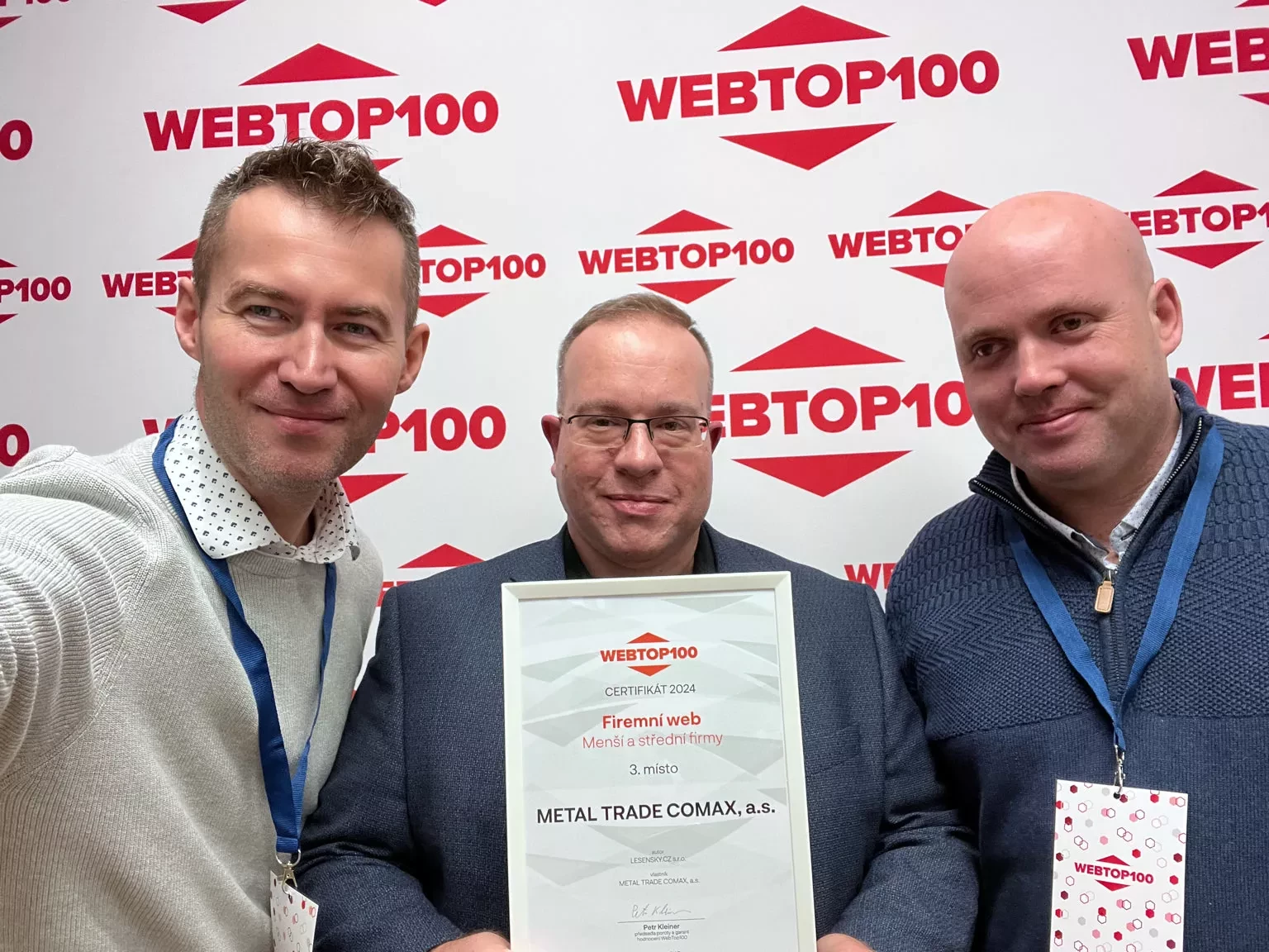 WebTop100 2024: Roman Kučera, CEO Lesensky.cz, Jan a Lukáš Polzerovi