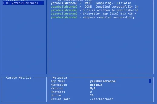 PM2: pokročilý správce procesů pro Node.js PM2: pokročilý správce procesů pro Node.js