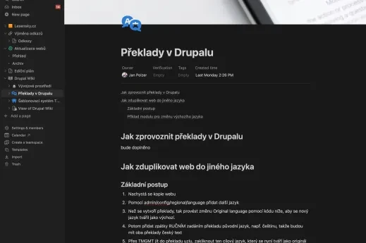 Jak jsem hledal to správné řešení pro svou wiki