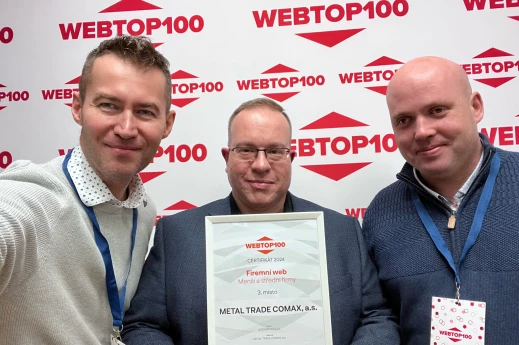 WebTop100 2024: postřehy z přednášek a radost z dalšího ocenění