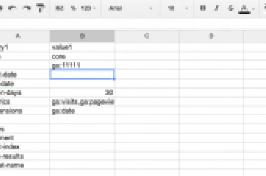 Jak importovat data z Google Analytics do Google Docs